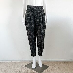 Silence + Noise (Urban Outfitters) Black White Harem Pants